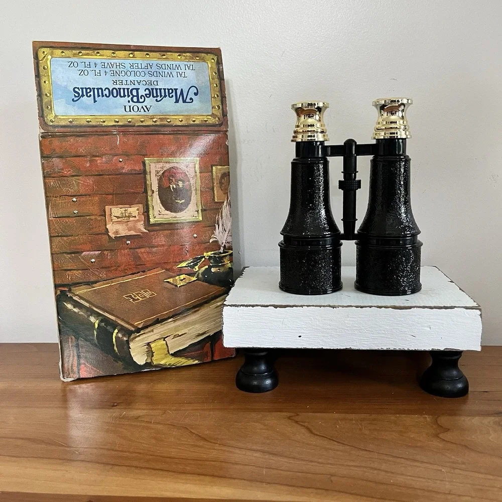 Avon MARINE BINOCULARS Decanter (1973) Cologne & After Shave‎ Bottles 6
